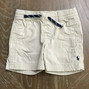 Khaki Polo Shorts